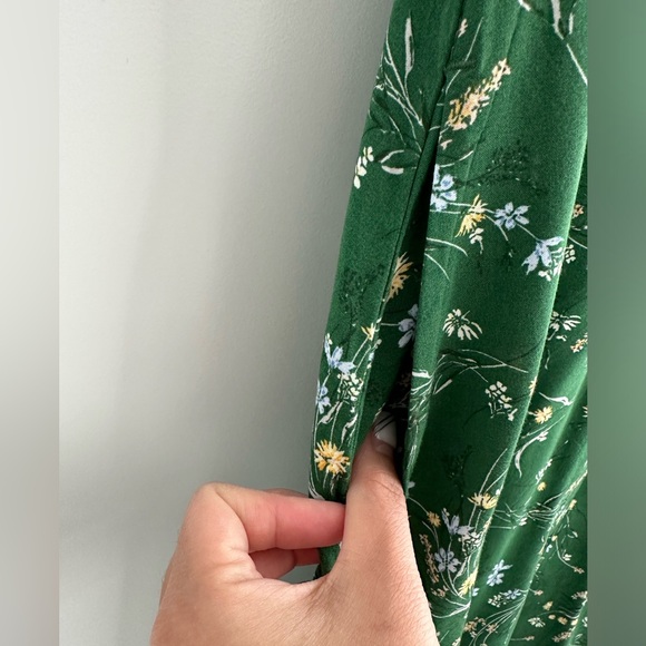 Uniqlo Green Floral Dress - Picture 5 of 5